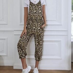 SHEIN Animal Print Jumpsuit